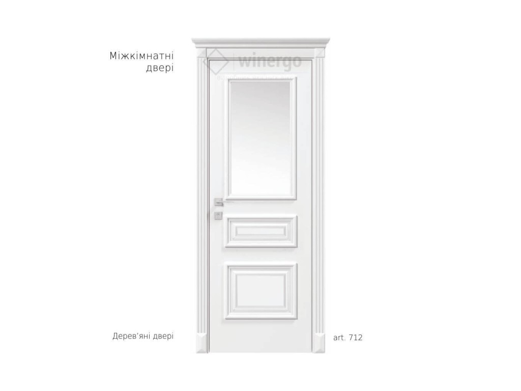 Дерев’яні двері - art.712