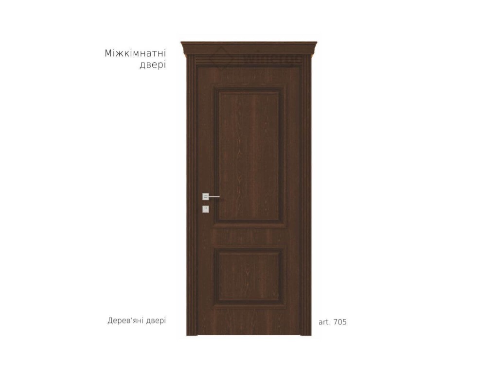 Дерев’яні двері - art.705